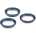 Back Camera Bezel Ring Only Compatible For iPhone 12 Pro Max (Pacific Blue) (3 Piece Set)