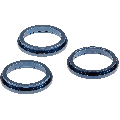 Back Camera Bezel Ring Only Compatible For iPhone 12 Pro Max (Pacific Blue) (3 Piece Set)