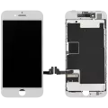 LCD Assembly With Steel Plate Compatible For iPhone 8 / SE (2020 / 2022) (Service Pack) (White)