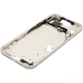Mid-Frame Housing With Power And Volume Button Compatible For iPhone 15 Plus (International Version) (Aftermarket Plus) (Yellow)