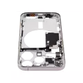 Mid-Frame Housing With Power And Volume Button Compatible For iPhone 15 Pro (International Version) (Aftermarket Plus) (Natural Titanium)
