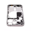 Mid-Frame Housing With Power And Volume Button Compatible For iPhone 15 Pro (US Version) (Aftermarket Plus) (Natural Titanium)