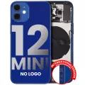 Back Housing W/ Small Components Pre-Installed Compatible For iPhone 12 Mini (International Version) (Used OEM Pull: Grade C) (Blue)