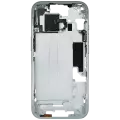 Mid-Frame Housing With Power And Volume Button Compatible For iPhone 15 (International Version) (Used OEM Pull: Grade A) (Green)