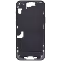 Mid-Frame Housing With Power And Volume Button Compatible For iPhone 15 Plus (International Version) (Used OEM Pull: Grade A) (Black)