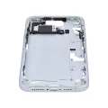 Mid-Frame Housing With Power And Volume Button Compatible For iPhone 15 Plus (International Version) (Used OEM Pull: Grade A) (Blue)