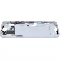 Mid-Frame Housing With Power And Volume Button Compatible For iPhone 15 Plus (International Version) (Used OEM Pull: Grade A) (Blue)