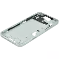 Mid-Frame Housing With Power And Volume Button Compatible For iPhone 15 Plus (International Version) (Used OEM Pull: Grade A) (Green)