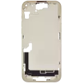 Mid-Frame Housing With Power And Volume Button Compatible For iPhone 15 Plus (International Version) (Used OEM Pull: Grade A) (Yellow)