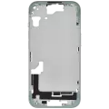 Mid-Frame Housing With Power And Volume Button Compatible For iPhone 15 (International Version) (Aftermarket Plus) (Green)