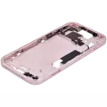 Mid-Frame Housing With Power And Volume Button Compatible For iPhone 15 (International Version) (Aftermarket Plus) (Pink)