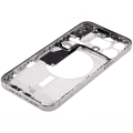 Mid-Frame Housing With Power And Volume Button Compatible For iPhone 15 Pro Max (International Version) (Aftermarket Plus) (Natural Titanium)