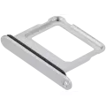 Dual Sim Card Tray Compatible For iPhone 16 / 16 Plus (White)