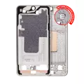 Mid-Frame Housing Compatible For Samsung Galaxy S23 5G (International Version) (Cream)