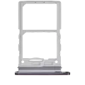 Dual Sim Card Tray Compatible For Samsung Galaxy Z Flip 6 (F741) (Premium) (Black)