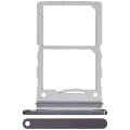 Dual Sim Card Tray Compatible For Samsung Galaxy Z Flip 6 (F741) (Premium) (Black)