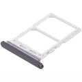 Dual Sim Card Tray Compatible For Samsung Galaxy Z Flip 6 (F741) (Premium) (Black)