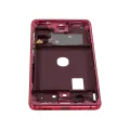 Mid-Frame Housing Compatible For Compatible For Samsung Galaxy S20 FE (Cloud Red)