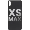 Back Cover Glass Compatible For iPhone XS Max (No Logo) (Space Gray)