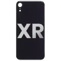 Back Cover Glass Compatible For iPhone XR (No Logo) (Space Gray)