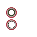 Back Camera Lens With Bracket & Bezel Compatible For iPhone 12 / 12 Mini (Aftermarket Plus) (Red) (10 Pack)