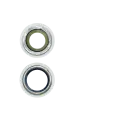 Back Camera Lens With Bracket & Bezel Compatible For iPhone 12 / 12 Mini (Aftermarket Plus) (Green) (10 Pack)