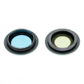 Back Camera Lens With Bracket & Bezel Compatible For iPhone 12 / 12 Mini (Aftermarket Plus) (Green) (10 Pack)