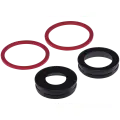 Back Camera Lens With Bracket  & Bezel Compatible For iPhone  11 ( 2 Piece) (Real Sapphire / Premium) (Red)
