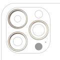 Back Camera Bezel Ring Only Compatible For iPhone 14 Pro / 14 Pro Max (Gold) (3 Piece Set)