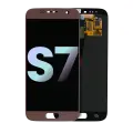 OLED Assembly Without Frame Compatible For Samsung Galaxy S7 (Service Pack) (Pink Gold)