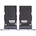 Single Sim Card Tray Compatible For Samsung Galaxy S25 / S25 Plus (Premium) (Iceblue)