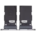 Single Sim Card Tray Compatible For Samsung Galaxy S25 / S25 Plus (Premium) (Silver Shadow)