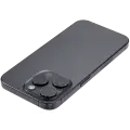 Back Housing W/ Small Pre-Installed Compatible For iPhone 15 Pro (US Version) (Used OEM Pull: Grade A) (Black Titanium)