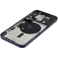 Back Housing W/ Small Pre-Installed Compatible For iPhone 15 Pro Max (US Version) (Used OEM Pull: Grade A) (Blue Titanium)
