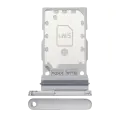 Dual Sim Card Tray Compatible For Samsung Galaxy S22 / S22 Plus (White)