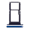 Sim Card Tray (Dual Sim) Compatible For Motorola One Hyper (XT2027-1 / 2020) (Genuine OEM) (Blue)