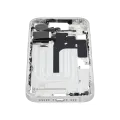 Mid-Frame Housing With Power And Volume Button Compatible For iPhone 16 (US Version) (Used OEM Pull: Grade A) (White)