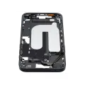 Mid-Frame Housing With Power And Volume Button Compatible For iPhone 16 Plus (US Version) (Used OEM Pull: Grade A) (Black)
