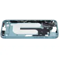 Mid-Frame Housing With Power And Volume Button Compatible For iPhone 16 Plus (US Version) (Used OEM Pull: Grade A) (Teal)
