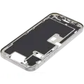 Mid-Frame Housing With Power And Volume Button Compatible For iPhone 16 Pro (US Version) (Used OEM Pull: Grade A) (Natural Titanium)