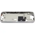 Mid-Frame Housing With Power And Volume Button Compatible For iPhone 16 Pro (US Version) (Used OEM Pull: Grade A) (Natural Titanium)