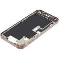 Mid-Frame Housing With Power And Volume Button Compatible For iPhone 16 Pro max (US Version) (Used OEM Pull: Grade A) (Desert Titanium)