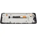 OLED Assembly With Frame Compatible For Motorola Moto G42 (XT2233 / 2022) (Refurbished) (All Colors)