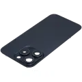 Back Glass With Steel Plate With MagSafe Magnet Pre-Installed Compatible For iPhone 15 Pro (No Logo) (Blue Titanium)