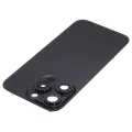 Back Glass With Steel Plate With MagSafe Magnet Pre-Installed Compatible For iPhone 15 Pro (No Logo) (Black Titanium)