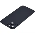 Back Glass With Steel Plate With MagSafe Magnet Pre-Installed Compatible For iPhone 15 (No Logo) (Black)