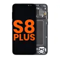 OLED Assembly With Frame Compatible For Samsung Galaxy S8 Plus (Blemish: Grade B) (Midnight Black)