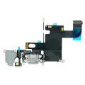 Charging Port Flex Cable Compatible For iPhone 6 (Used OEM Pull: Grade A) (Gray)