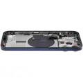 Back Housing W/ Small Pre-Installed Compatible For iPhone 15 Pro Max (International Version) (Used OEM Pull: Grade A) (Blue Titanium)