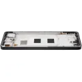 OLED Assembly With Frame Compatible For Xiaomi Redmi Note 14 5G / Poco M7 Pro 5G (Refurbished) (Midnight Black)